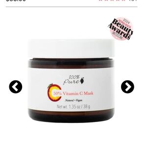 100% Pure Vitamin C Mask - New Without Box